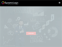 Tablet Screenshot of dyna-logic.com